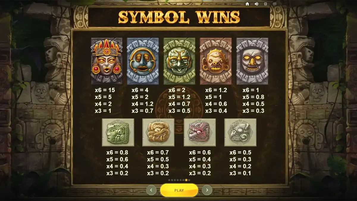 Gonzo berdiri di depan kuil kuno dalam slot Gonzo’s Quest Megaways